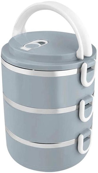 Jídlonosič termo 3 dílný (3x500 ml) více barev