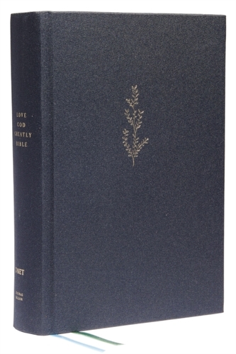 NET, Young Women Love God Greatly Bible, Blue Cloth-bound Hardcover, Comfort Print