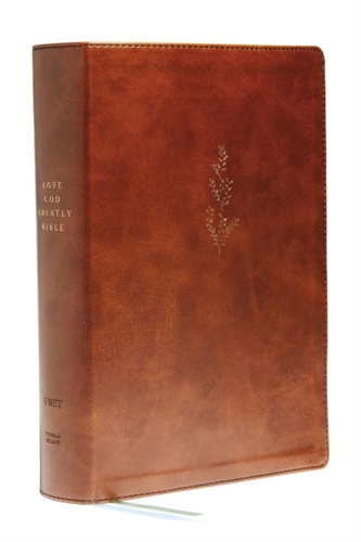 NET, Young Women Love God Greatly Bible, Brown Leathersoft, Comfort Print