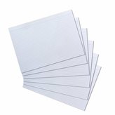 Herlitz - Karty do kartotéky A4, bílé, linka