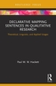 Declarative Mapping Sentences in Qualitative Research