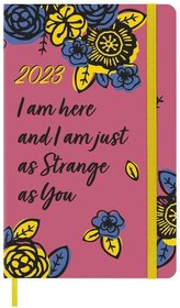 Moleskine Frida Kahlo plánovací zápisník 2023 růžový L