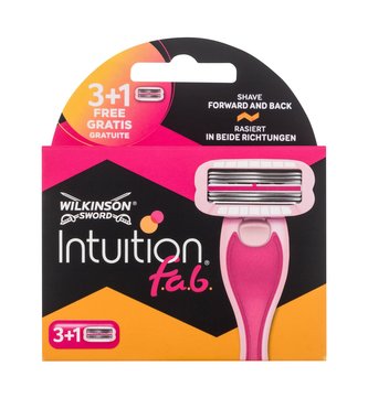 Wilkinson Sword Intuition Náhradní břit F.a.b. 4 ks pro ženy