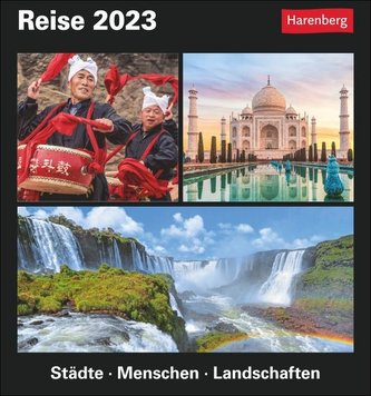 Reise Tagesabreißkalender 2023