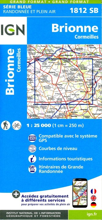 Brionne Cormeilles 1:25 000