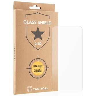Tactical Glass Shield 2.5D sklo pro Xiaomi Redmi Note 9 čiré