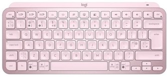 Logitech Wireless Keyboard MX KEYS MINI, CZ/SK, růžová