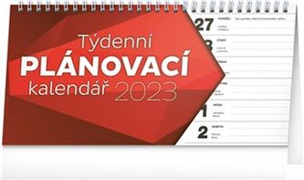 Stolní kalendář Plánovací řádkový 2023