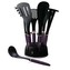 Kuchyňské náčiní ve stojanu sada 7 ks Purple Eclipse Collection