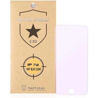 Tactical Glass Shield 2.5D AntiBlue sklo pro Apple iPhone 7/8/SE (20/22) čiré