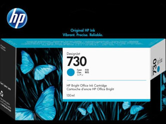 HP 730 130-ml Cyan Ink Cartridge