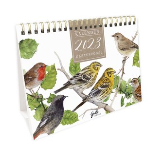 Tischkalender 2023 - Vögel