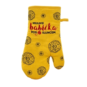 Kuchyňská chňapka s magnetem NEJLEPŠÍ BABIČKA