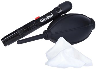 Rollei set pro čištění objektivů/ Vzduchový měch a čistíci pero