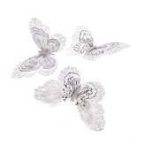 Textilní motýlci - sada 3ks, 6/180