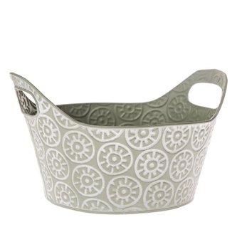 Kovový obal na květináč, 0/48