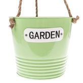 Kovový závěsný obal na květináč, 0/12