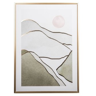 Obraz na plátně v rámu - zlatotisk, 0/6