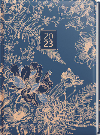 Denní diář 2023 Adam Lamino B6 Tmavě modrý