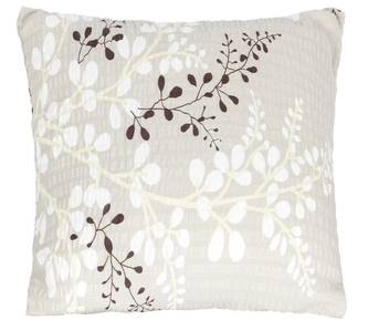 Povláček krepový - větvička kávová - 40x40cm