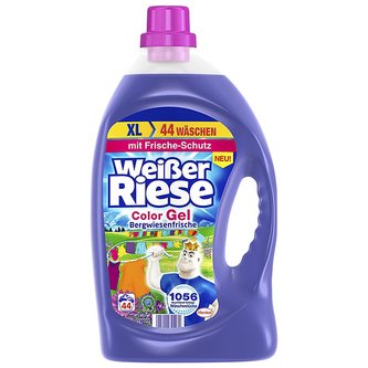 Weisser Riese Intense Color prací gel s vůní Bergwiese 44 pracích dávek