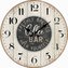 Dřevěné nástěnné hodiny, 0/12