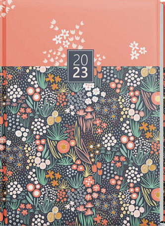 Týdenní diář 2023 Prokop Lamino B6 Pudrový