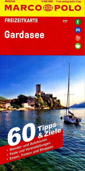 MARCO POLO Freizeitkarte Blatt 117 Gardasee 1:100 000