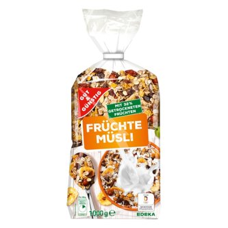GG Ovocné müsli 32% sušeného ovoce 1000g