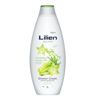 Lilien krémový sprchový gel Aloe Vera&Carambola 750ml