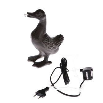 Litinová pumpa kachna - hnědá, 1/8