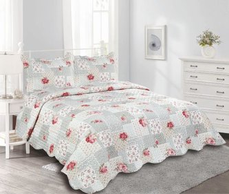 Přehoz na dvoulůžko + 2 polštáře - sada, 1/6