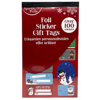 Velké balení vánočních samolepek přes 100ks