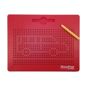 Magnetická tabulka Magpad - Červená - BIG 714 kuliček