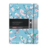 Sešit flex A6/40 listů, čtvereček, Ladylike-ptáčci