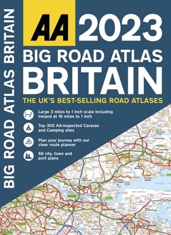 Big Road Atlas Britain 2023
