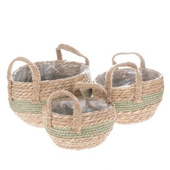 Koš s PVC (mořská tráva), 0/6