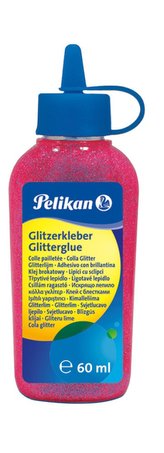 Pelikan - Lepidlo glitrové 60ml fuchsie