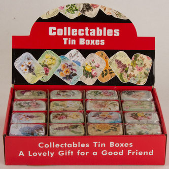 Sada plechových dóz (mix designů) - sada 32ks, 1/16