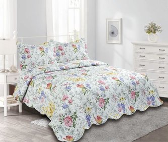 Přehoz na dvoulůžko + 2 polštáře - sada, 0/6