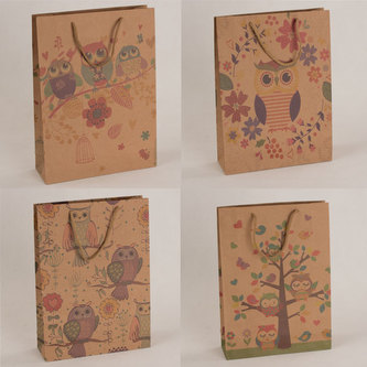 Papírová taška - sada 12 ks, 0/70