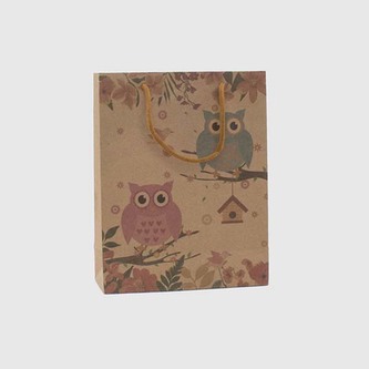 Papírová taška - sada 12 ks, 0/80