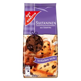 GG Rozinky sultánky z Jižní Afriky 250g