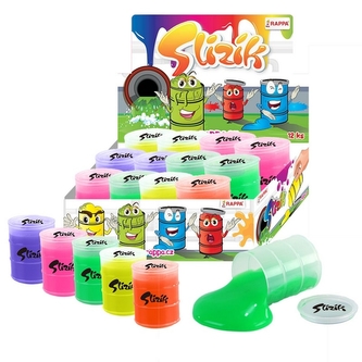 Sliz barevný v sudu