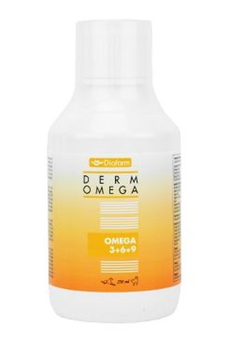 Omega 3+6 na srst pes a kočka dávkovač 250ml