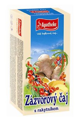 Čaj Apotheke Zázvor a rakytník 20 sacc