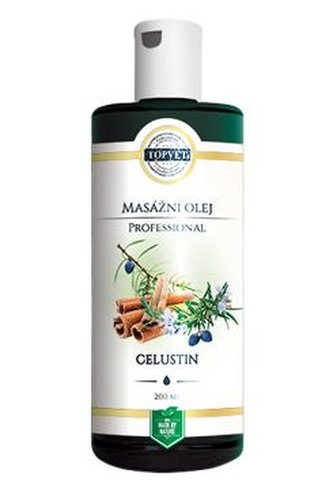 Olej Celustin masážní TOPVET 200ml