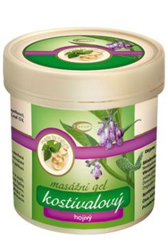 Gel kostivalový masážní TOPVET  250ml