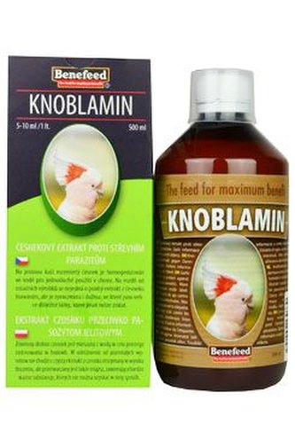 Knoblamin E pro exoty česnekový olej 500ml