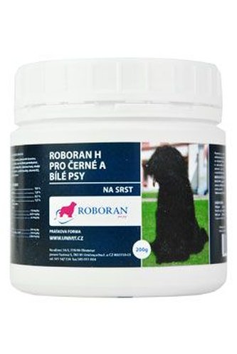 Roboran H pro psy Černé a Bílé 200g